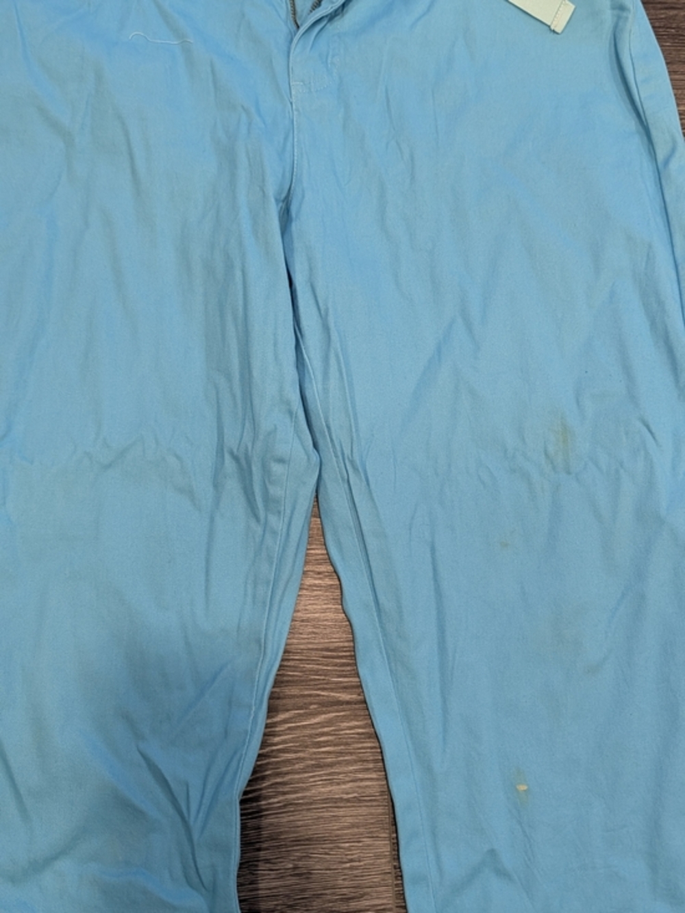 Basic Editions Light Blue Drawstring Chinos